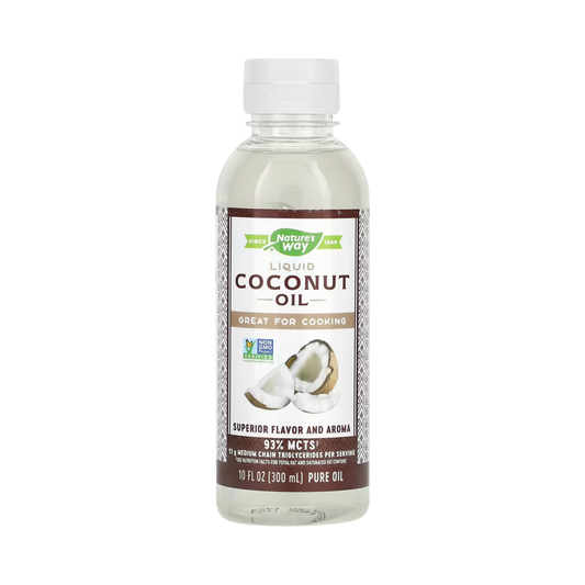 Nature's Way, Liquid Coconut Oil, 10 Fl Oz