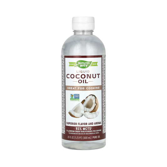 Nature's Way, Liquid Coconut Oil, 20 Fl Oz