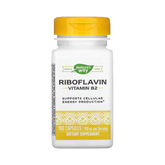 Nature's Way, Riboflavin Vitamin B2, 100 Capsules
