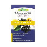 Nature's Way, Sambucus Hot Drink Mix, Honey Lemon Berry Flavoured, 10 Packets