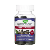 Nature's Way, Sambucus, Sleep + Immune with Melatonin & L-Theanine, 50 Gummies