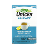 Nature's Way, Umcka, ColdCare, Soothing Hot Drink Mix, Lemon, 10 Packets, 0.17 Oz