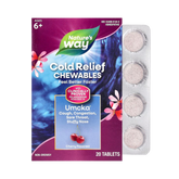 Nature's Way, Umcka ColdCare, Cherry, 20 Chewable Tablets