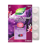Nature's Way, Umcka Cold+Flu, Chewables Berry, 20 Tablets
