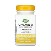 Nature's Way, Vitamin C With Rose Hips, 1,000 Mg, 100 Capsules
