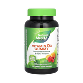 Nature's Way, Vitamin D3 Gummy, Mixed Fruit, 50 Mcg, 2,000 IU, 120 Gummies