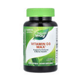 Nature's Way, Vitamin D3 Max, 125 Mcg 5,000 IU, 240 Softgels