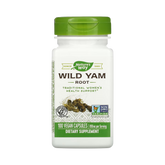 Nature's Way, Wild Yam Root, 425 Mg, 100 Vegan Capsules