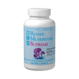 Planetary Herbals, Reishi Mushroom Supreme, 200 Tablets