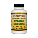 Healthy Origins, Spirulina, 500 Mg, 360 Organic Tabs