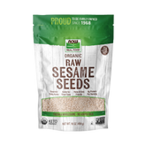 NOW Foods, Real Food, Organic Raw Sesame Seeds, 16 Oz
