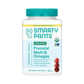 SmartyPants Vitamins, Organic Prenatal Multi & Omegas, 120 Organic Gummies