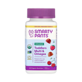 SmartyPants Vitamins, Organic Toddlers Multi & Omegas Gummies, 60 Organic Gummies