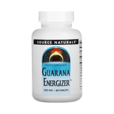 Source Naturals, Guarana Energizer, 900 Mg, 60 Tablets