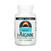 Source Naturals, L-Arginine, 500 Mg, 100 Capsules