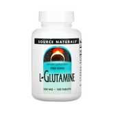 Source Naturals, L-Glutamine, 500 Mg, 100 Capsules