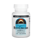 Source Naturals, MethylCobalamin 1mg Cherry, 240 Lozenge