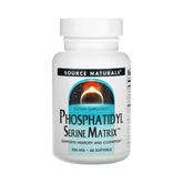 Source Naturals, Phosphatidyl Serine Matrix, 500 Mg, 60 Softgels