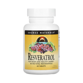 Source Naturals, Resveratrol, 40 Mg, 60 Tablets
