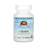 Source Naturals, Serene Science L-Theanine, 200 Mg, 60 Capsules