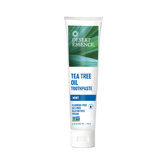 Desert Essence, Tea Tree Oil Mint Toothpaste, 6.25 Fl Oz