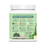 Sunwarrior, Beauty Greens Collagen Booster, Pina Colada, 300 g