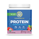Sunwarrior, Warrior Blend, Protein, Berry, 375 g