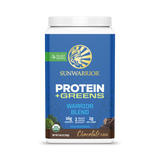 Sunwarrior, Warrior Blend, Protein + Greens, Chocolate, 750 g