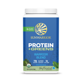 Sunwarrior, Warrior Blend, Protein + Greens, Unflavored, 750 g
