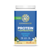 Sunwarrior, Warrior Blend, Protein + Greens, Vanilla, 750 g