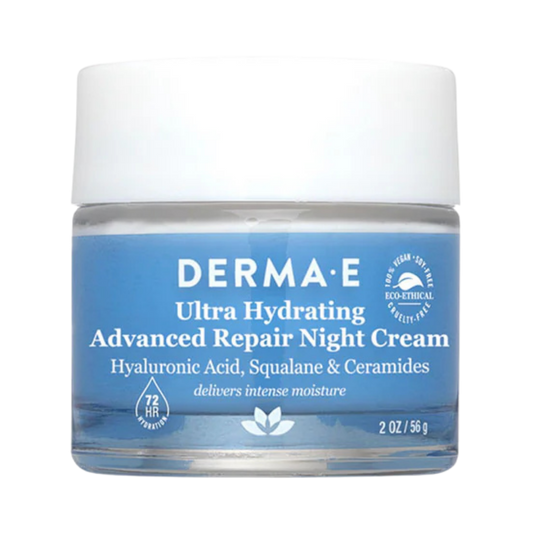 Derma E, Ultra Hydrating Advanced Repair Night Cream, 2 Oz