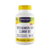 Healthy Origins, Vitamin DЗ Gels, 2000 IU, Lanolin, 240 Softgels