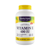 Healthy Origins, Vitamin E, 400 IU, Natural MIxed Toco, 360 Softgels