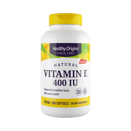 Healthy Origins, Vitamin E, 400 IU, Natural MIxed Toco, 360 Softgels
