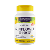 Healthy Origins, Vitamin E, 400 IU, Sunflower, 60 Softgels