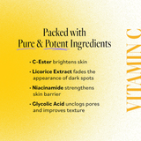 Derma E, Vitamin C Brightening Cleanser, 6 Fl Oz