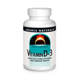 Source Naturals, Vitamin D-3, 1000 IU, 200 Tablets