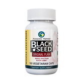Amazing Herbs, Whole Spectrum Black Seed Original Plain, 100 Capsules