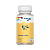 Solaray, Zinc, 50 Mg, 100 Capsules