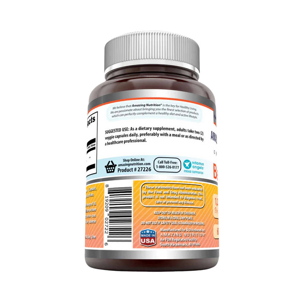 Amazing Formulas Berberine, 1200 Mg Per Serving, 60 Veggie Capsules