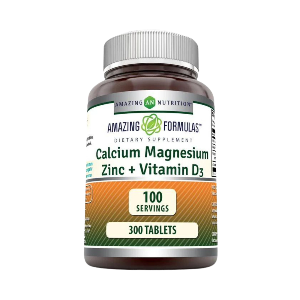 Amazing Formulas, Calcium Magnesium Zinc + D3, 300 Tablets