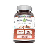 Amazing Formulas, L-Lysine, 1000 Mg, 180 Vegetarian Tablets