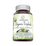 Amazing India, Organic Triphala, 500 Mg, 120 Organic Tablets