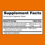 American Health, Ester-C 1000 Mg with Cranberry Tabs, Cranberry & Immune Health Complex, 90 Tablets