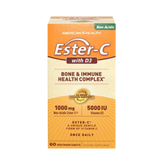 American Health, Ester-C 1000 Mg with D3, 60 Tablets