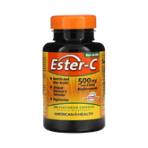 American Health, Ester-C 500 Mg with Citrus Bioflavonoids, 120 Vegetarian Capsules