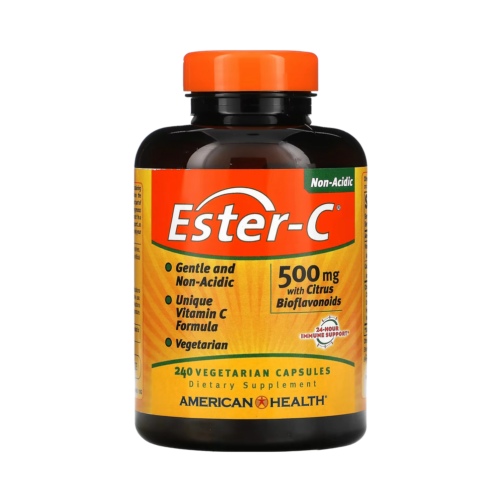 American Health, Ester-C 500 Mg with Citrus Bioflavonoids, 240 Vegetarian Capsules