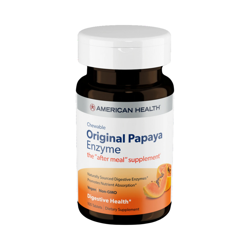 American Health, Original Papaya Enzyme, 100 Tablets