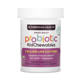 American Health, Probiotic Kid Chewables, Grape, 30 Tablets