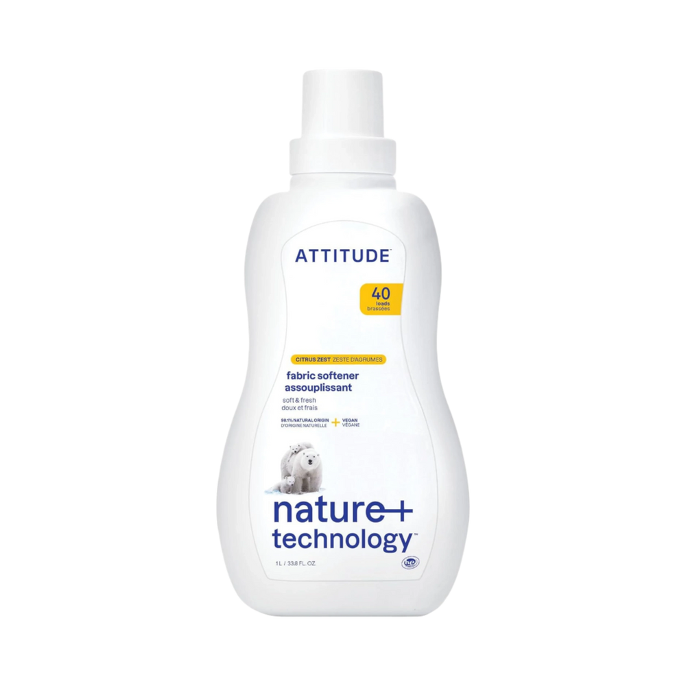 Attitude, Fabric Softener Citrus Zest 40 Loads